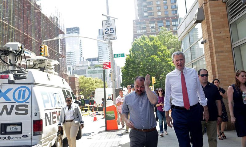 The Power Went Out. Where Was De Blasio?