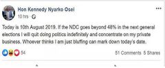 Kennedy Osei's post