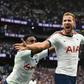 Just in time: Harry Kane scored two late goals to hand Tottenham a 3-1 win over Aston Villa