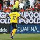 Jamaica's Darren Mattocks celebrates after scoring the eventual winning goal against Panama during the Gold Cup quarter-final contest in Philadelphia