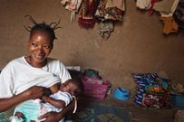 UNICEF exclusive breastfeeding project (Illustration)