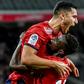 Netherlands international Anwar El Ghazi (left) has joined Premier League club Aston Villa on a permanent deal from Lille