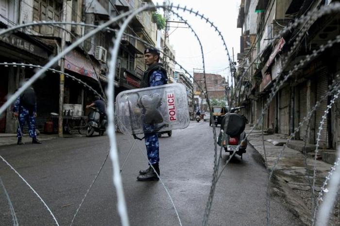 The Indian-administered part of Kashmir has been in lockdown since Monday with no internet or telephones and severe restrictions on movement as the government cancelled its special autonomous status