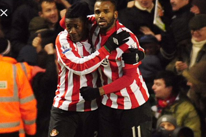 Asamoah Gyan pays tribute to 'partner in crime' Darren Bent