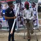 Lance Corporal Agbeko gives to the physically challenged on the street