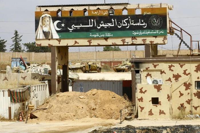 The strategic town of Gharyan, retaken on June 26 by Libya's internationally recognised government, served as a main supply base for strongman Khalifa Haftar in his offensive to take the capital Tripoli