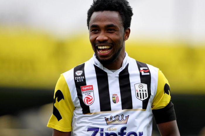 Samuel Tetteh extends loan stay with Austrian side LASK Linz for one more year