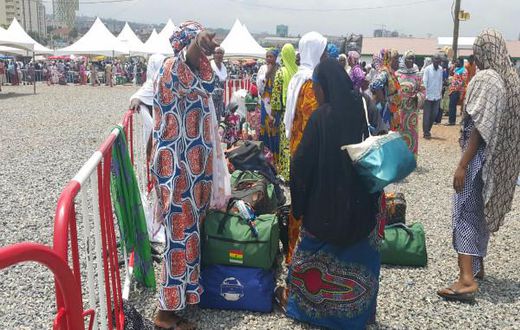 Hajj pilgrims