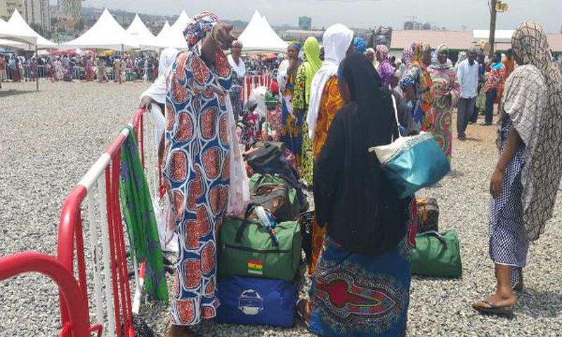 Hajj pilgrims