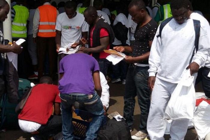 Ghanaian migrants face deportation