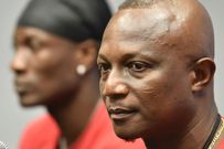 Black Stars coach Kwesi Appiah and General Captain Asamoah Gyan