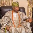 The Awujale of Ijebu Land, Oba Sikiru Kayode Adetona during Vice President Osinbajo's  meeting with the monarch on security. (TheCable)