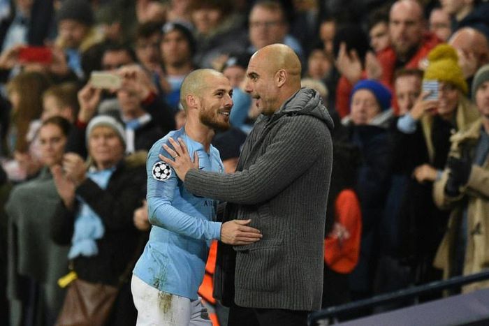 Silva surprise: Pep Guardiola praised David Silva's ability to adapt to English football