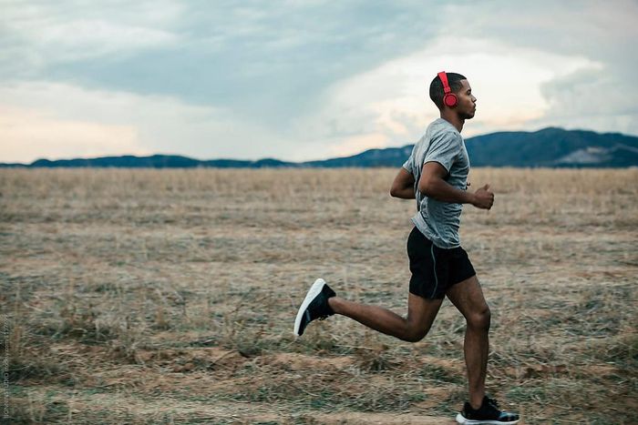 Healthy active young man