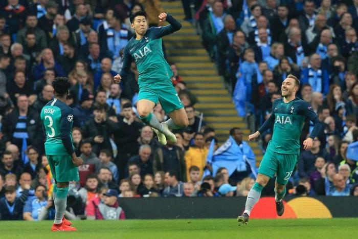 When Son stunned City: Tottenham knocked Manchester City out of last season's Champions League