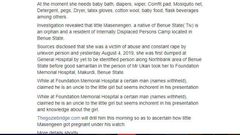 10-year-old orphan gives birth through Caesarian Section after being raped while in social welfare home