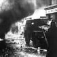 Police fire tear gas in Londonderry on August 13, 1969, the second day of rioting by protesting Catholics which led to the deployment of British troops