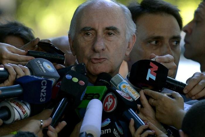 Former Argentine President (1999-2001) Fernando De La Rua