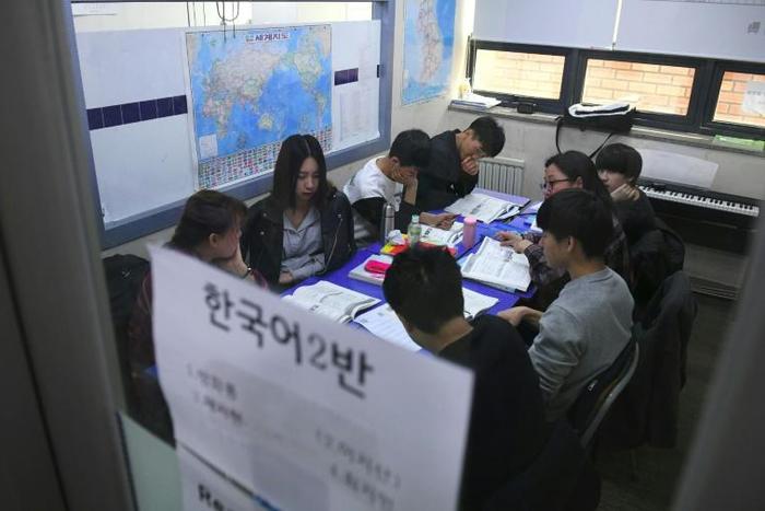 There are seven special-purpose academies across South Korea, offering defectors free education