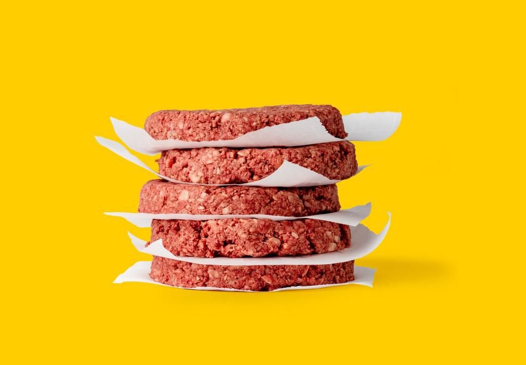Impossible burger raw patties