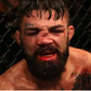 Mike Perry suffered a horrific nose injury in a loss to Vicente Luque                   Credit: Getty - Contributor