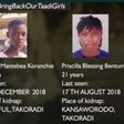 Missing Takoradi girls