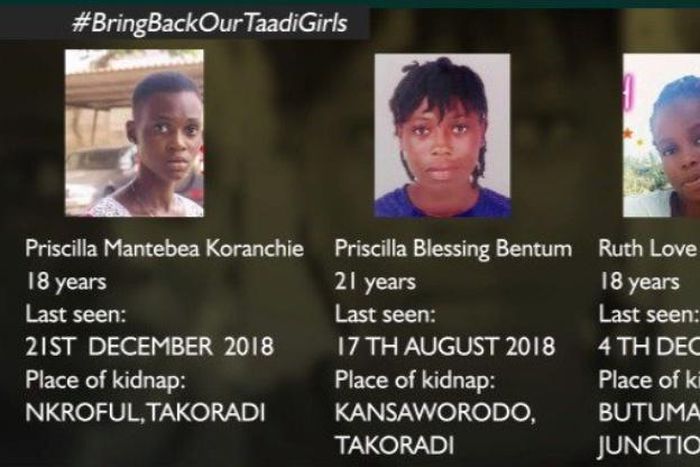 Missing Takoradi girls