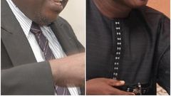 Special Prosecutor, Martin Amidu and MP for Bawku Central, Mahama Ayariga