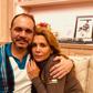 This handout picture released on the Twitter page of Jordan's Prince Ali Al Hussein on July 31, 2019 shows him, the half brother of King Abdullah and the president of the Jordanian Football Association, hugging his sister Princess Haya (R) at an undisc...
