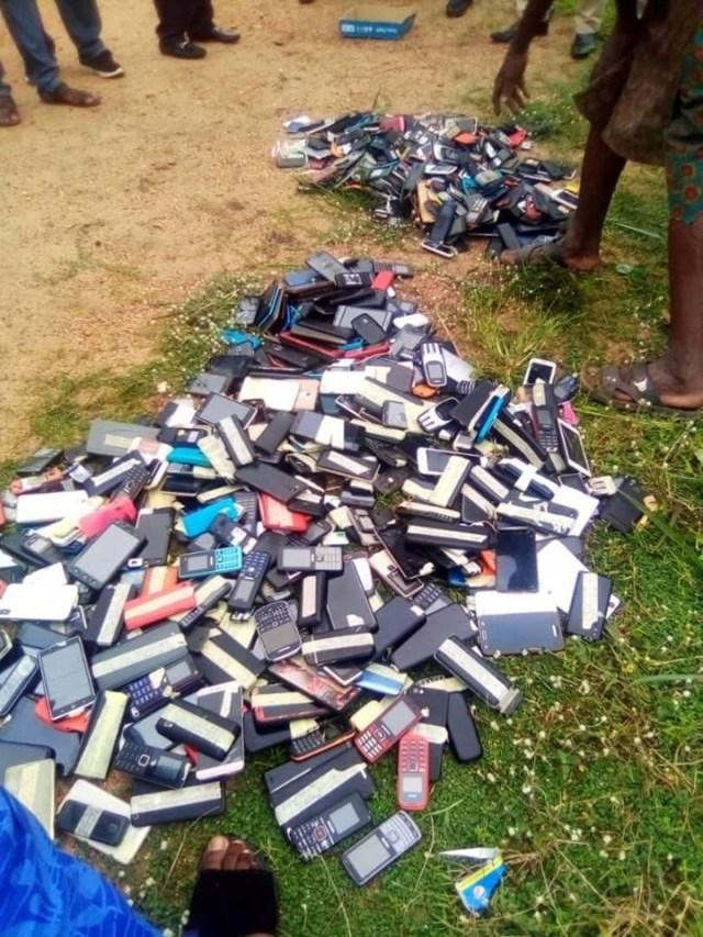Polytechnic burns phones seized from students during exams