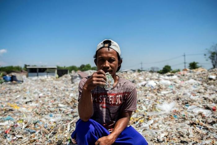 Residents in the Indonesian town of Bangun are basking in a waste-picking boom, as levels of imported trash soar