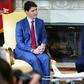US President Donald Trump and Canadian Prime Minister Justin Trudeau are mending fences after a highly public spat over trade last year
