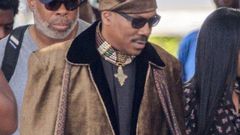 BTS Photos: Eddie Murphy, Arsenio Hall, others spotted on the set of “Coming to America 2”