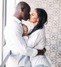 Chris Attoh and Late Wife