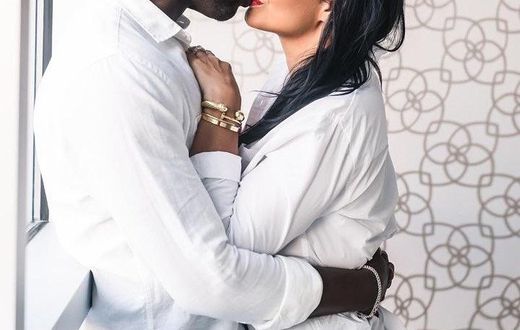 Chris Attoh and Late Wife