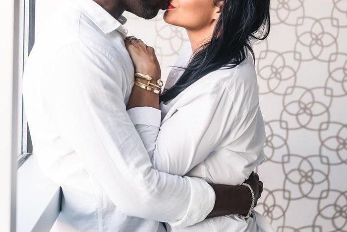 Chris Attoh and Late Wife