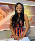 Ghanaian actress, Efia Odo looks stunning in her jumpsuit and long hair.