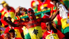 Ghanaian supports in Egypt