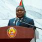 Mozambique President Filipe Nyusi, pictured here on July 11, has vowed to "fight and hunt" militants who have staged raids on remote communities