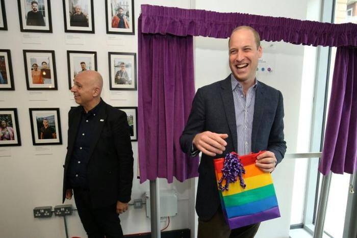 Prince William's comments came during a visit to a charity dedicated to helping young people made homeless due to their sexual orientation