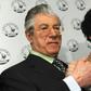 Bossi, as well as his sons Renzo and Riccardo and other relatives, spent the funds on home improvement, renting luxury cars and even dental work. Umberto and Renzo Bossi are shown here in 2010