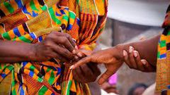 Groom dies mysteriously at his wedding in the central region just after dancing with bride