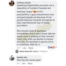 Social media comments