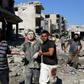 Twenty-three people were killed and 45 wounded in Russian air strikes on a market in Maaret al-Numan in Syria's Idlib province