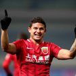China call: Brazilian striker Elkeson has been called into Marcello Lippi's squad for the World Cup qualifiers