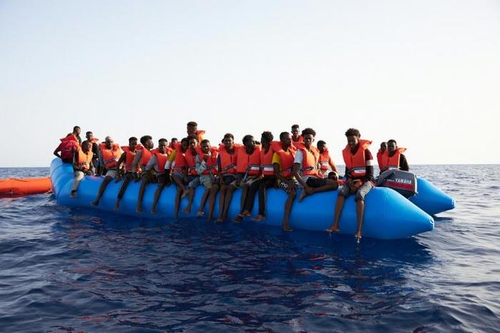 German migrant rescue NGO Sea-Eye saved 65 shopwrecked migrants off Libya