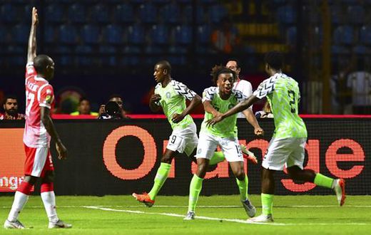 Nigeria against Burundi