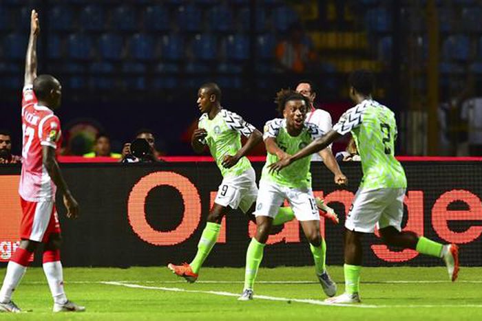 Nigeria against Burundi