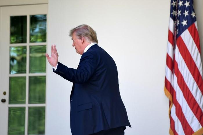 US President Donald Trump claims polls showing him behind in the 2020 race are "fake" and believes he can rally his fervent base to stay in the White House four more years