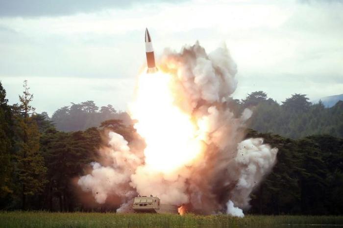 Friday's launch was the North's sixth test in recent weeks